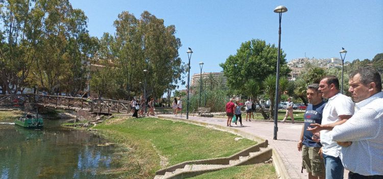 Peñíscola avanza en las tareas rutinarias de limpieza del Ullal de l’Estany