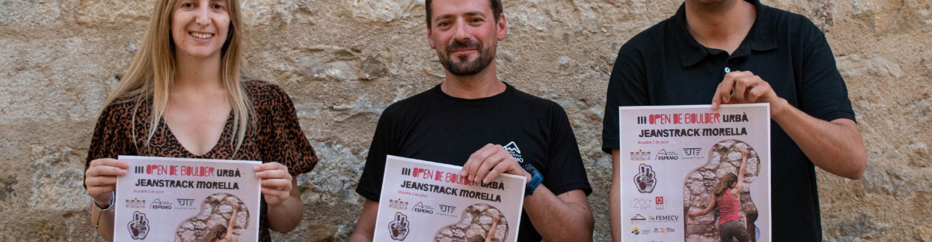 Torna l’escalada en bloc al nucli històric amb el III Open de boulder urbà JeansTrack Morella