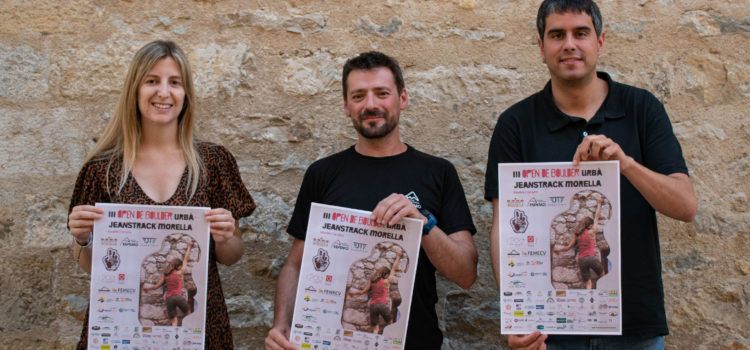 Torna l’escalada en bloc al nucli històric amb el III Open de boulder urbà JeansTrack Morella
