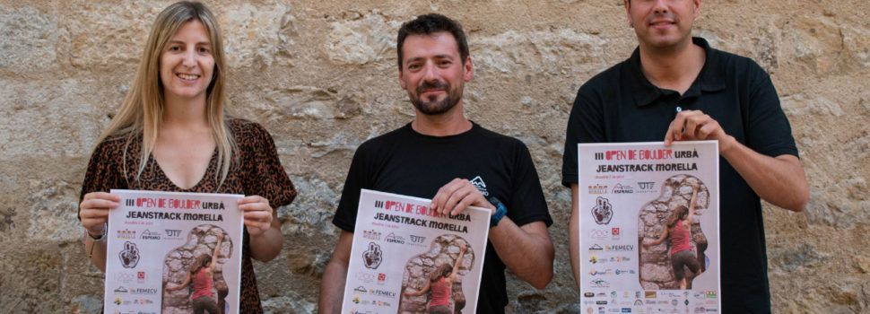 Torna l’escalada en bloc al nucli històric amb el III Open de boulder urbà JeansTrack Morella