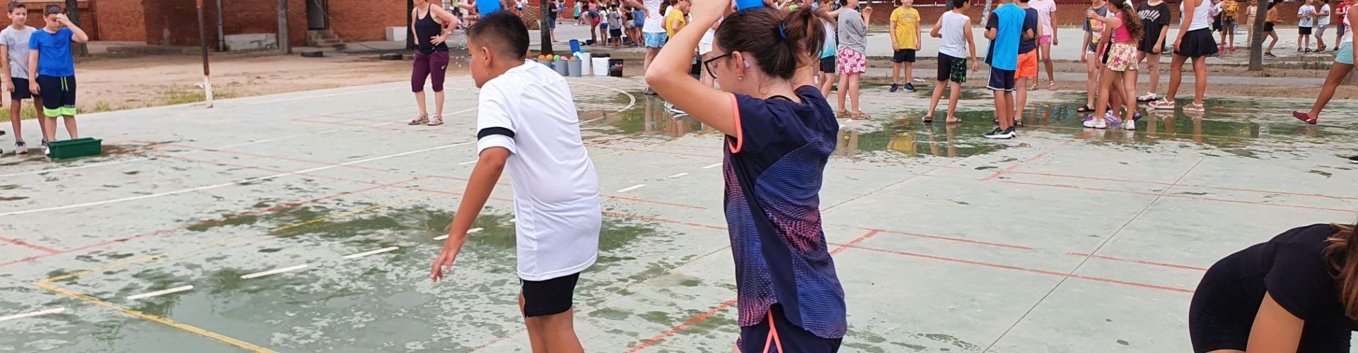 Jocs d’aigua per acabar el curs escolar