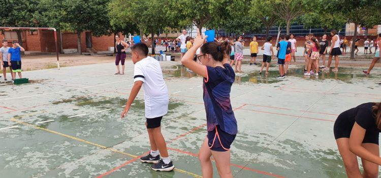 Jocs d’aigua per acabar el curs escolar