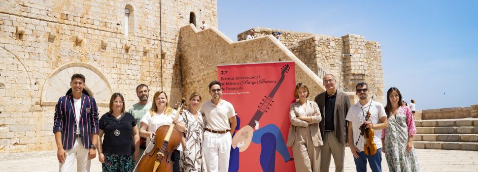 La 27a edició del Festival de Música Antiga i Barroca portarà dèsset propostes per a tots els públics a Peníscola