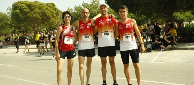Cinc atletes del Club Esportiu Vinaròs, en el Campionat disputat a Paterna