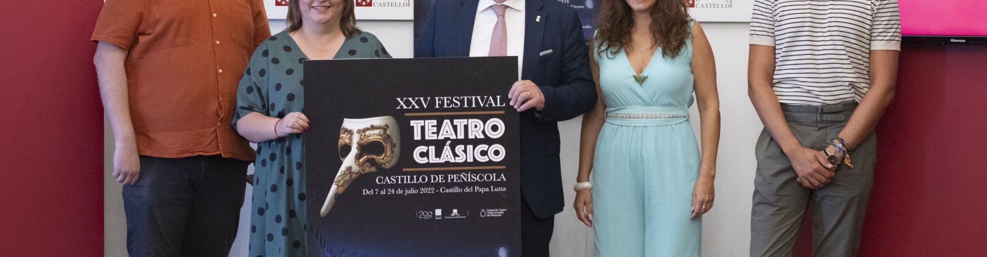 La Diputació de Castelló impulsa un cartell de gran nivell per al Teatre Clàssic del Castell de Peníscola pel seu 25 aniversari