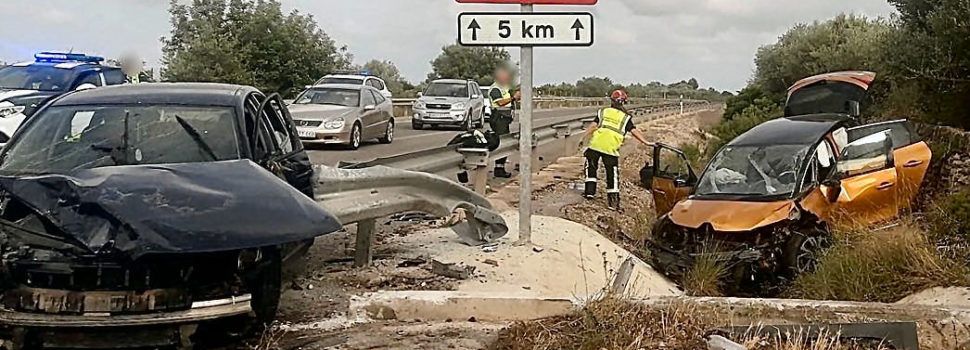 Tres personas heridas en accidente en la N232 en Vinaròs