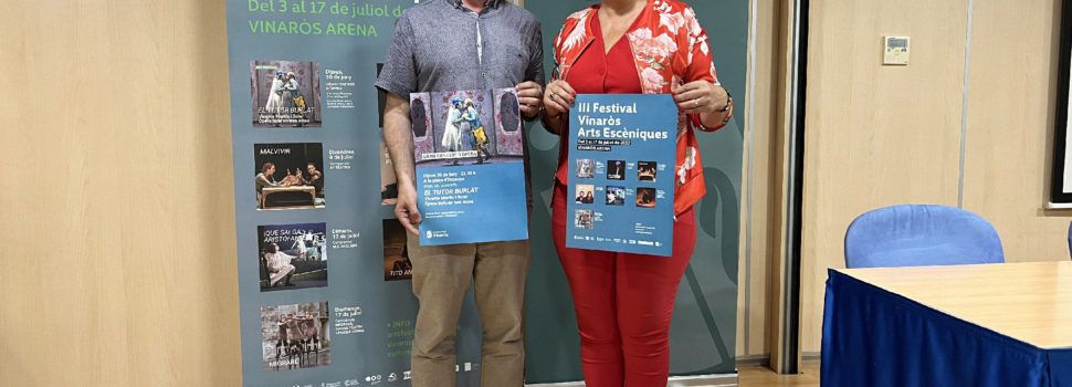 Cultura presenta el III Festival Vinaròs Arts Escèniques