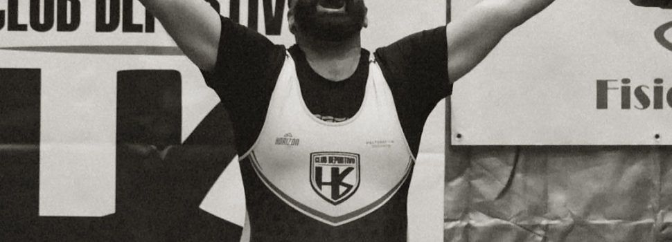 El benicarlando Agustín Martínez, Campeón de España de Halterofilia dos diferentes categorías