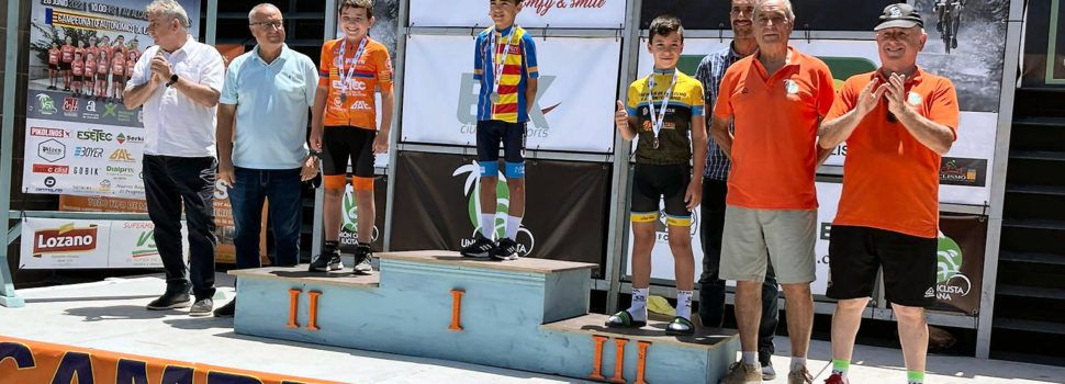 El vinarossenc Toni Carrasco, campió autonòmic de escoles de ciclisme de la Comunitat Valenciana