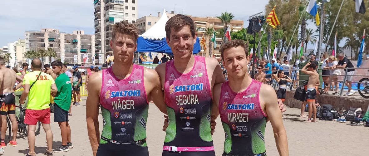 L’equip de Guillem Segura, nové al Campionat d’Espanya de triatló per Relleus