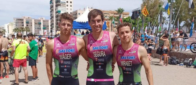 L’equip de Guillem Segura, nové al Campionat d’Espanya de triatló per Relleus 