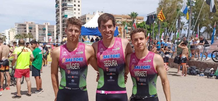 L’equip de Guillem Segura, nové al Campionat d’Espanya de triatló per Relleus