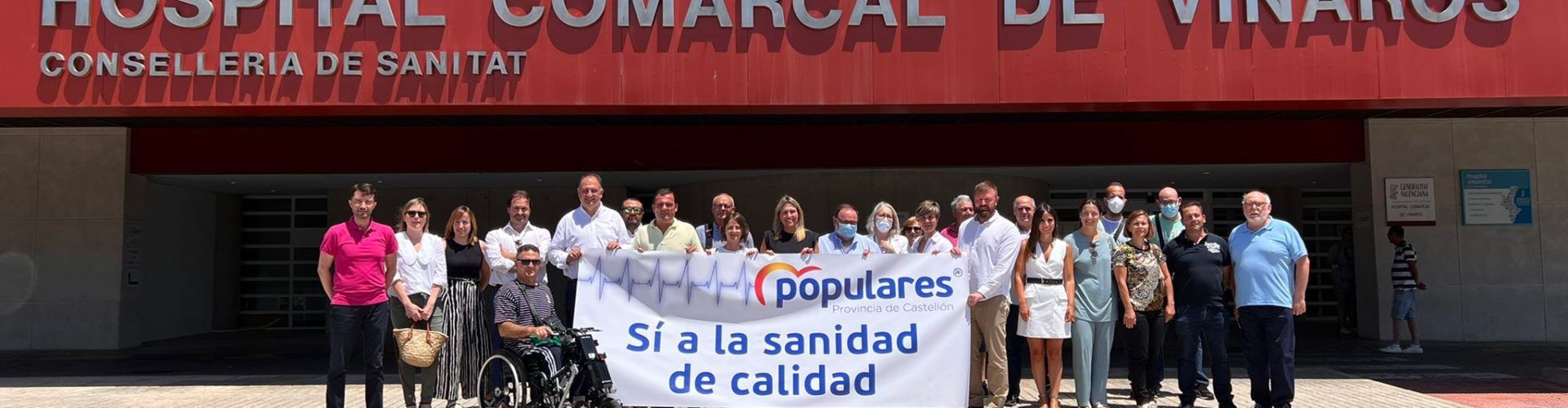 El PPCS treballarà per a blindar la inversió a l’Hospital de Vinaròs que garantisca una sanitat de qualitat als 100.000 usuaris del nord