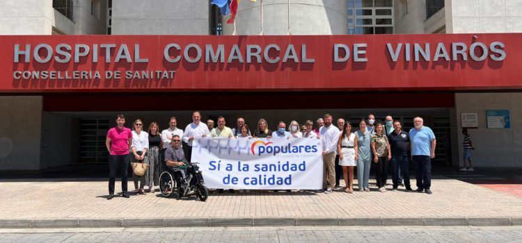 El PPCS treballarà per a blindar la inversió a l’Hospital de Vinaròs que garantisca una sanitat de qualitat als 100.000 usuaris del nord