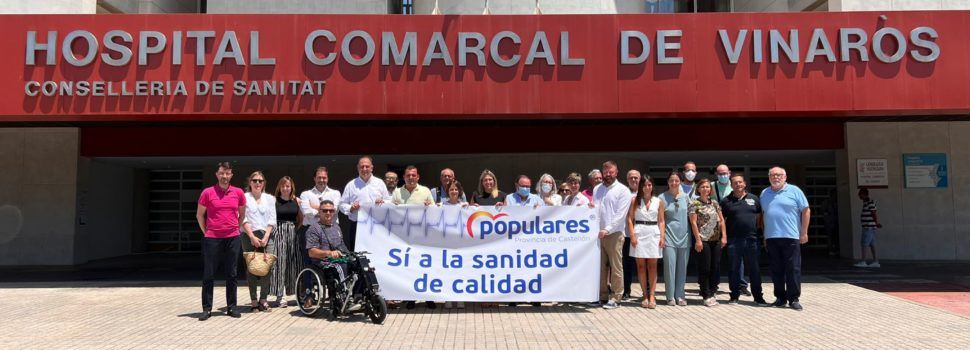 El PPCS treballarà per a blindar la inversió a l’Hospital de Vinaròs que garantisca una sanitat de qualitat als 100.000 usuaris del nord