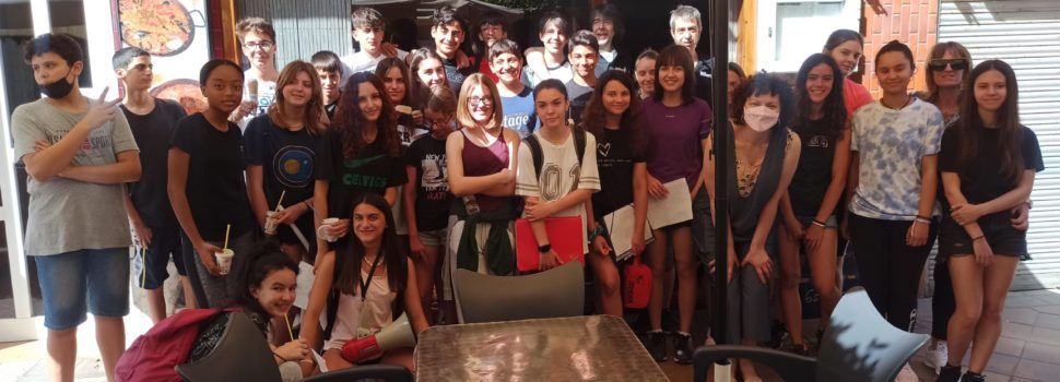 IES Joan Coromines: “El poeta baixa al poble”