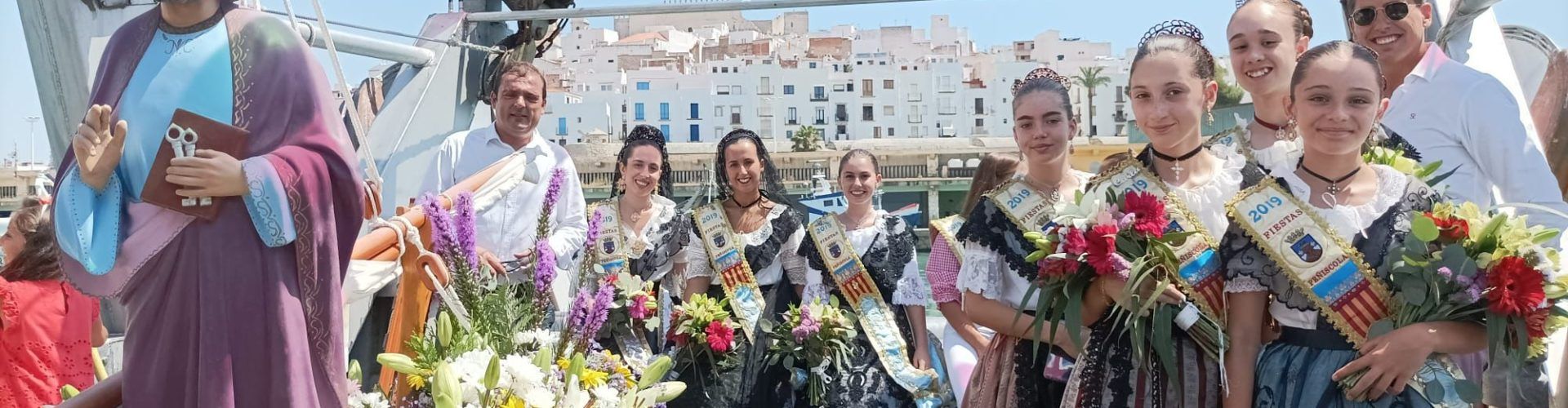 Peníscola recupera la processó marítima en la celebració del dia de Sant Pere