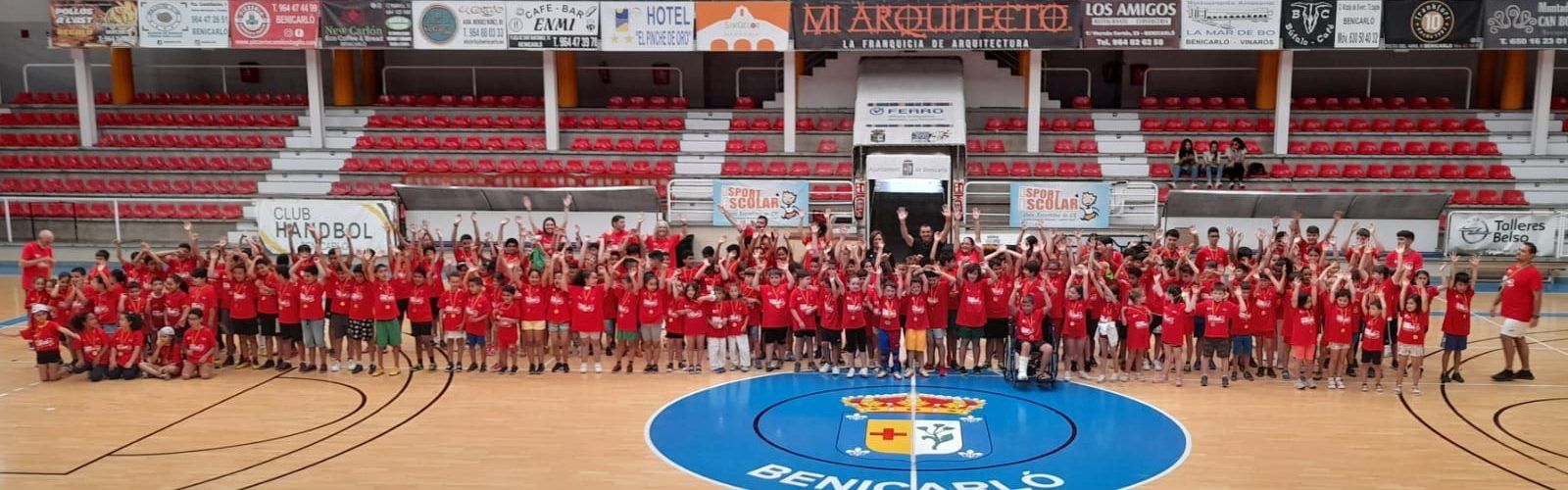 La festa de cloenda de l’Esport Escolar reuneix més de 150 alumnes al Pavelló de Benicarló