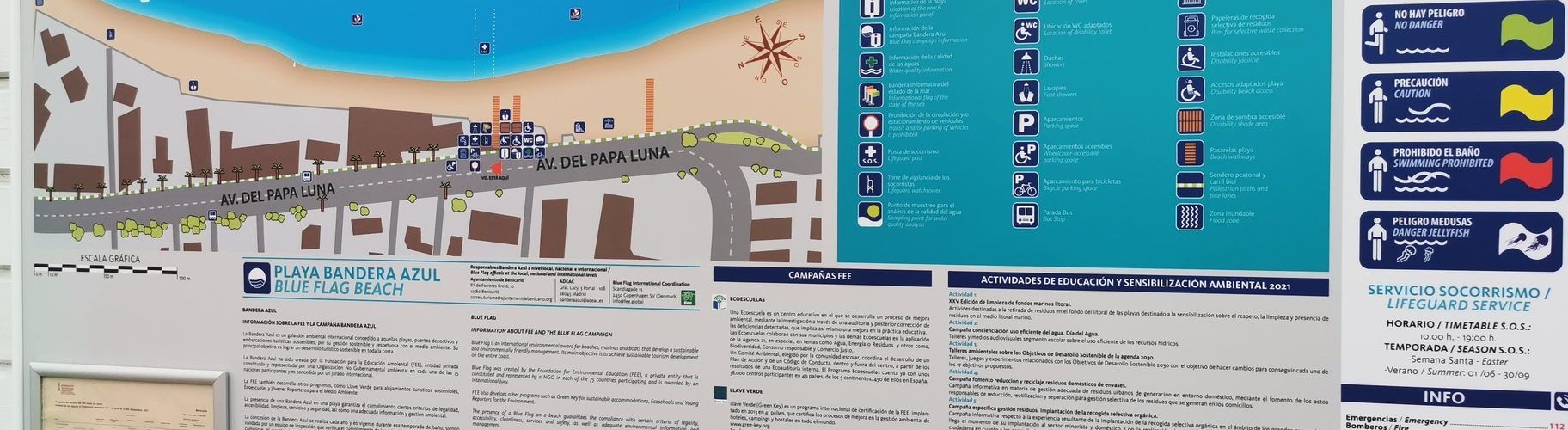 Compromís denuncia que l’Ajuntament de Benicarló exclou el valencià als cartells informatius de les platges del municipi