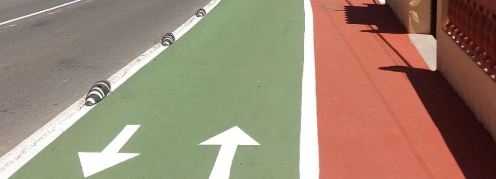 Finalitza la construcció del nou tram que dona continuïtat al carril bici i per als vianants en la carretera de les Fonts