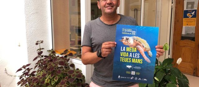 Alcalà -Alcossebre se suma a la campanya “Tortugues al Mediterrani” de la Fundació Oceanogràfic