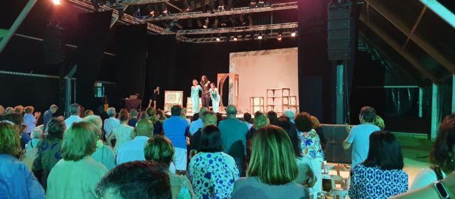 Sublime actuació d’Aitana Sánchez Gijón i Marta Poveda al Festival Vinaròs Arts Escèniques