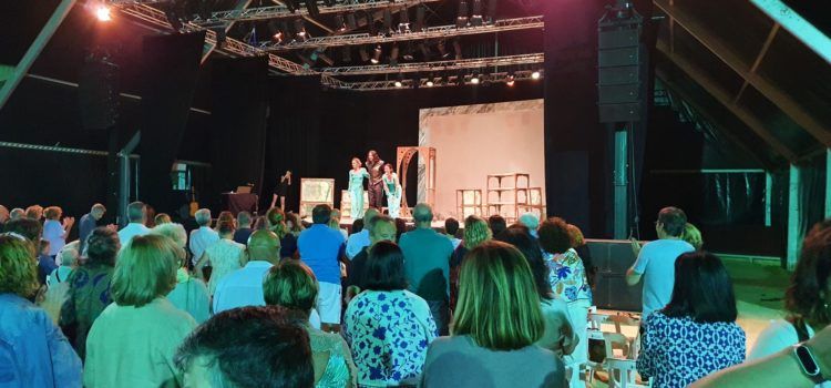 Sublime actuació d’Aitana Sánchez Gijón i Marta Poveda al Festival Vinaròs Arts Escèniques