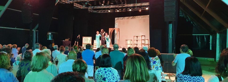 Sublime actuació d’Aitana Sánchez Gijón i Marta Poveda al Festival Vinaròs Arts Escèniques