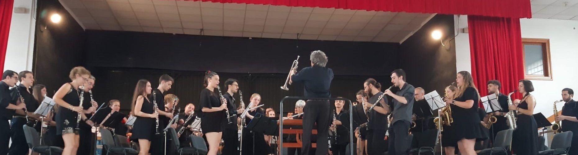 Concert d’intercanvi de la banda de Rossell i la Girona Banda Band