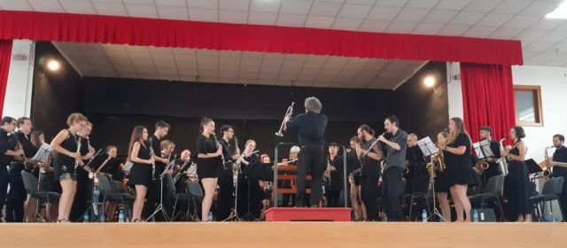 Concert d’intercanvi de la banda de Rossell i la Girona Banda Band