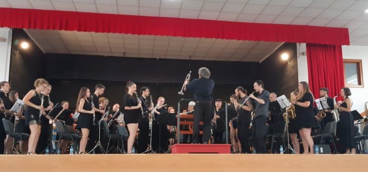 Concert d’intercanvi de la banda de Rossell i la Girona Banda Band