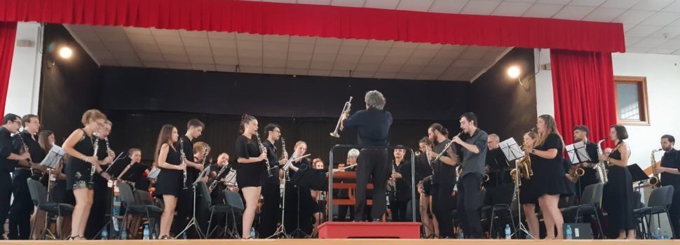 Concert d’intercanvi de la banda de Rossell i la Girona Banda Band