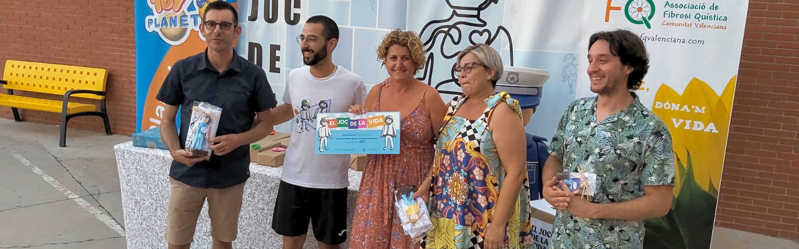 “El joc de la vida” recapta a Benicarló 1.500€ per a l’Associació de la Fibrosi Quística de la Comunitat Valenciana”