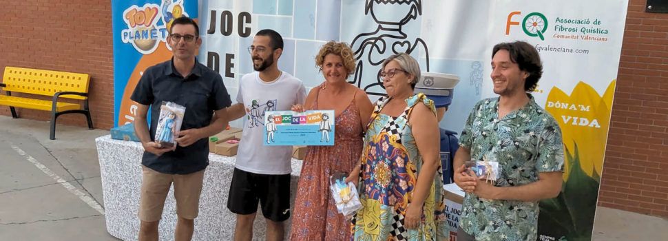 “El joc de la vida” recapta a Benicarló 1.500€ per a l’Associació de la Fibrosi Quística de la Comunitat Valenciana”