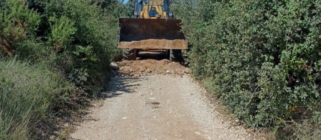 Albocàsser repara 15 quilòmetres de camins rurals amb l’ajuda de Diputació