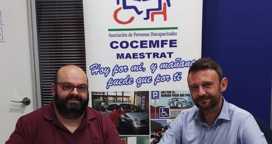 Cocemfe Maestrat signa un conveni amb Acciona per al foment de la contractació de persones amb discapacitat a Vinaròs