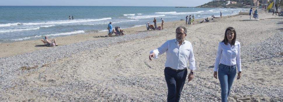 La Diputació de Castelló exigirà que el Govern d’Espanya actue amb urgència en la costa de la província a partir de l’estudi que s’està redactant
