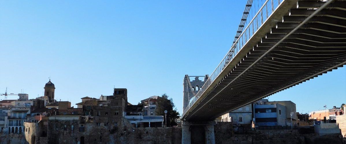 Fotos: Amposta, des de l’altre costat de l’Ebre