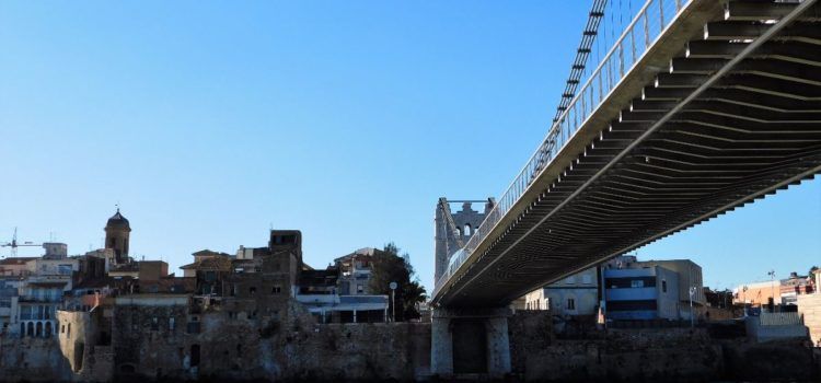 Fotos: Amposta, des de l’altre costat de l’Ebre