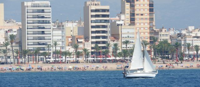 Fotos: Vinaròs, vist des de la mar