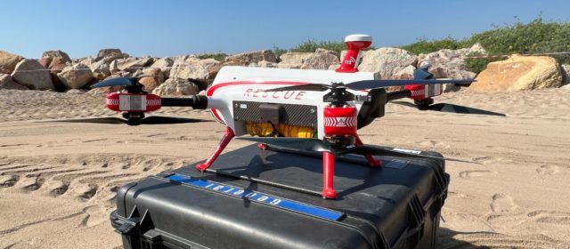 Les platges de Vinaròs disposen d’un dron de salvament i socorrisme