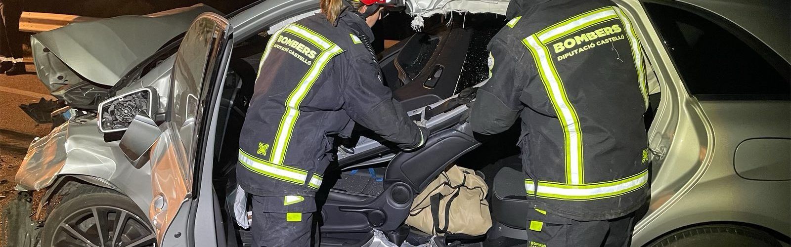 La Guardia Civil investiga el siniestro vial ocurrido en Xert con resultado de dos personas fallecidas