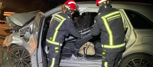 La Guardia Civil investiga el siniestro vial ocurrido en Xert con resultado de dos personas fallecidas