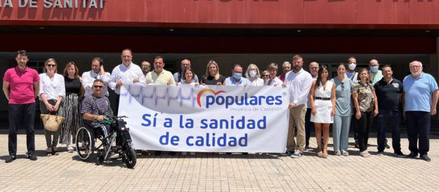 El PP de Benicarló reivindica l’excel·lència sanitària de l’Hospital de Vinaròs enfront d’una alcaldessa que protegeix el PSOE