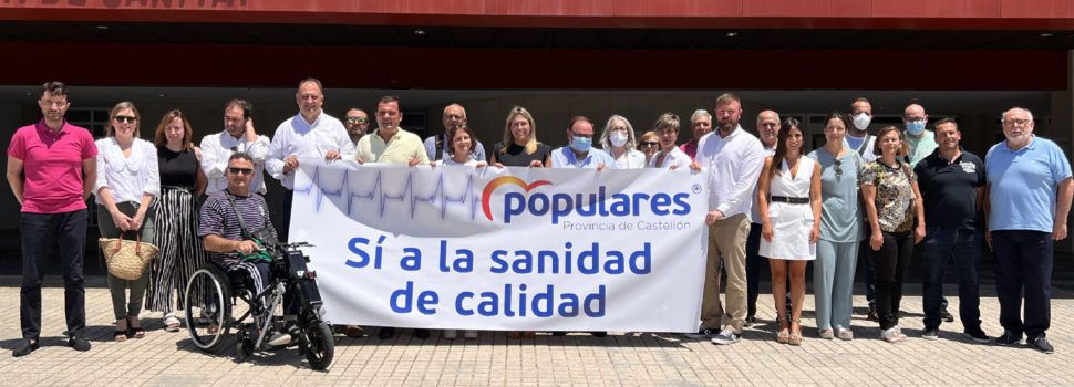 El PP de Benicarló reivindica l’excel·lència sanitària de l’Hospital de Vinaròs enfront d’una alcaldessa que protegeix el PSOE