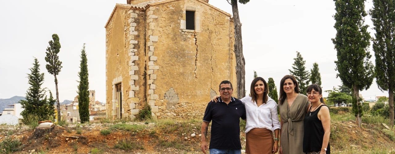 Hispania Nostra retira la ermita del Calvario de Canet Lo Roig de su Lista Roja gracias a las obras de rehabilitación