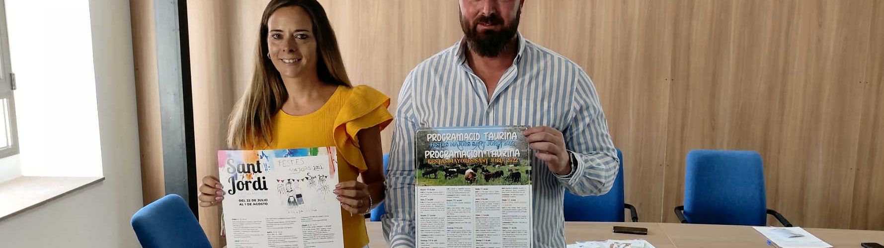 El Ayuntamiento de Sant Jordi presenta el programa de sus Fiestas Mayores con el toro como protagonista