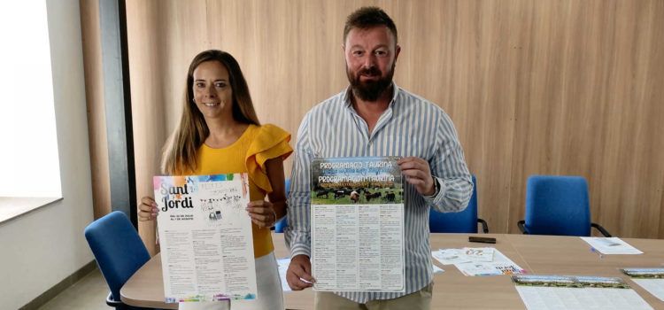 El Ayuntamiento de Sant Jordi presenta el programa de sus Fiestas Mayores con el toro como protagonista