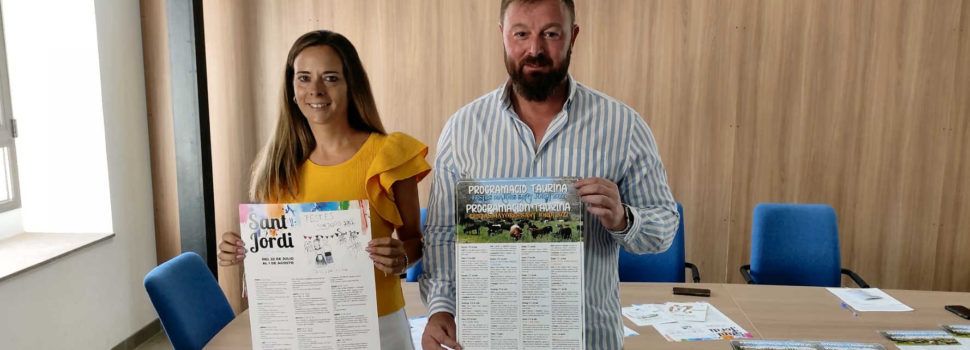 El Ayuntamiento de Sant Jordi presenta el programa de sus Fiestas Mayores con el toro como protagonista  