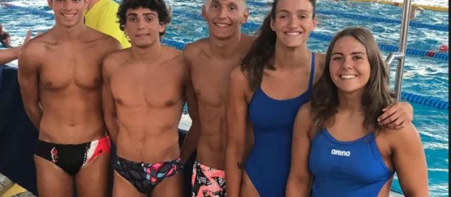 Cinc nedador@s del CN Vinaròs participen en el Campionat d’ Espanya de Natació Junior i Absolut